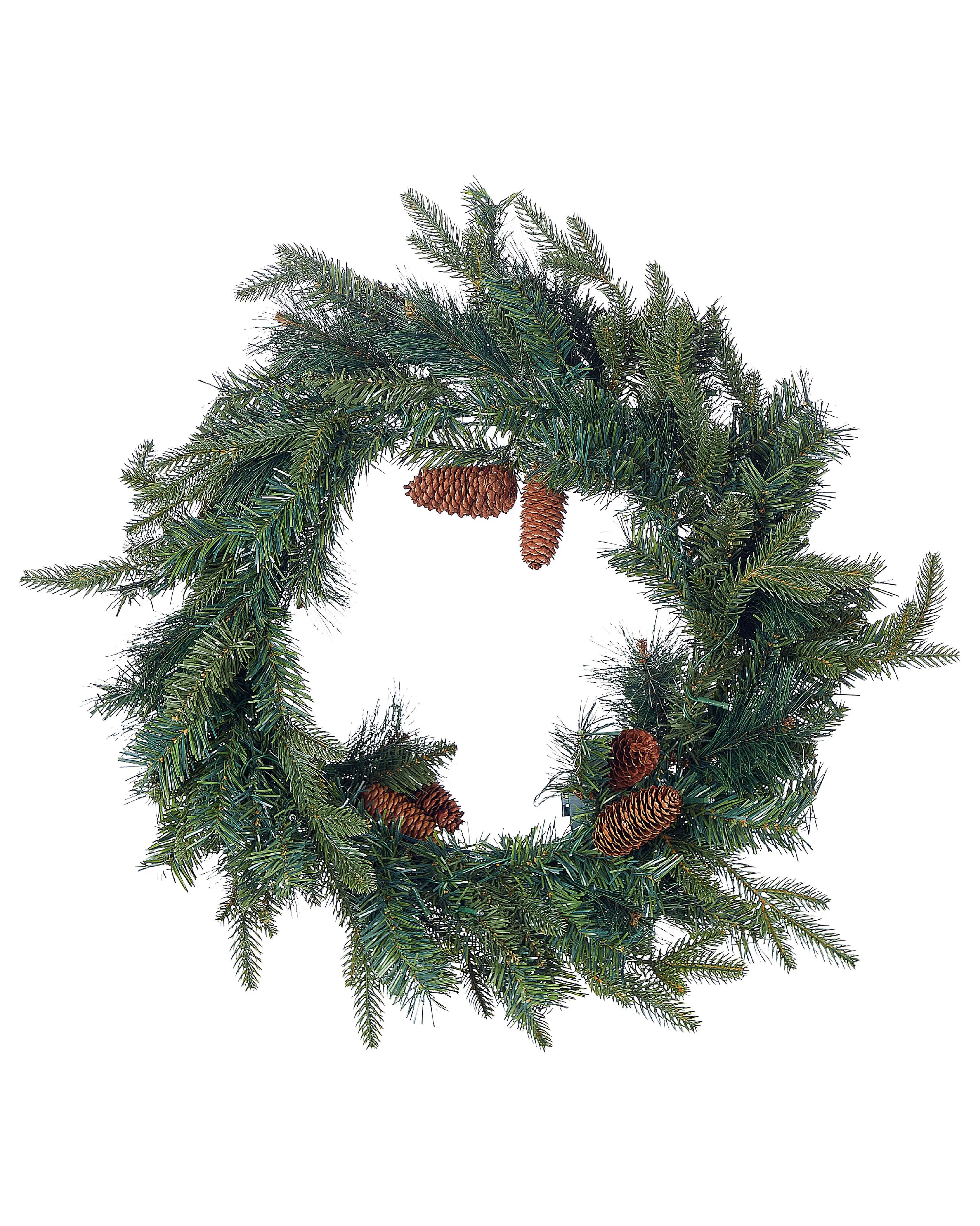 Kerstkrans LED KAMERUN Groen 60 cm