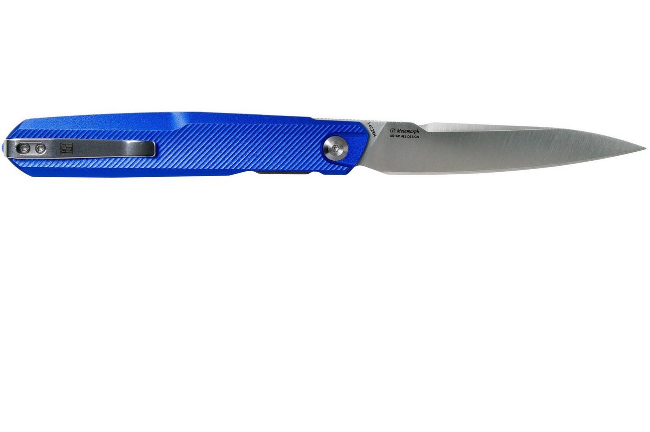 Real Steel G5 Metamorph Frontflipper Mk. II 7838 Intense Blue zakmes, Ostap Hel design