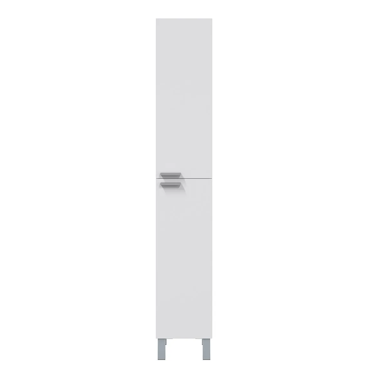 PEGANE Colonne salle de bain Blanc Brillant