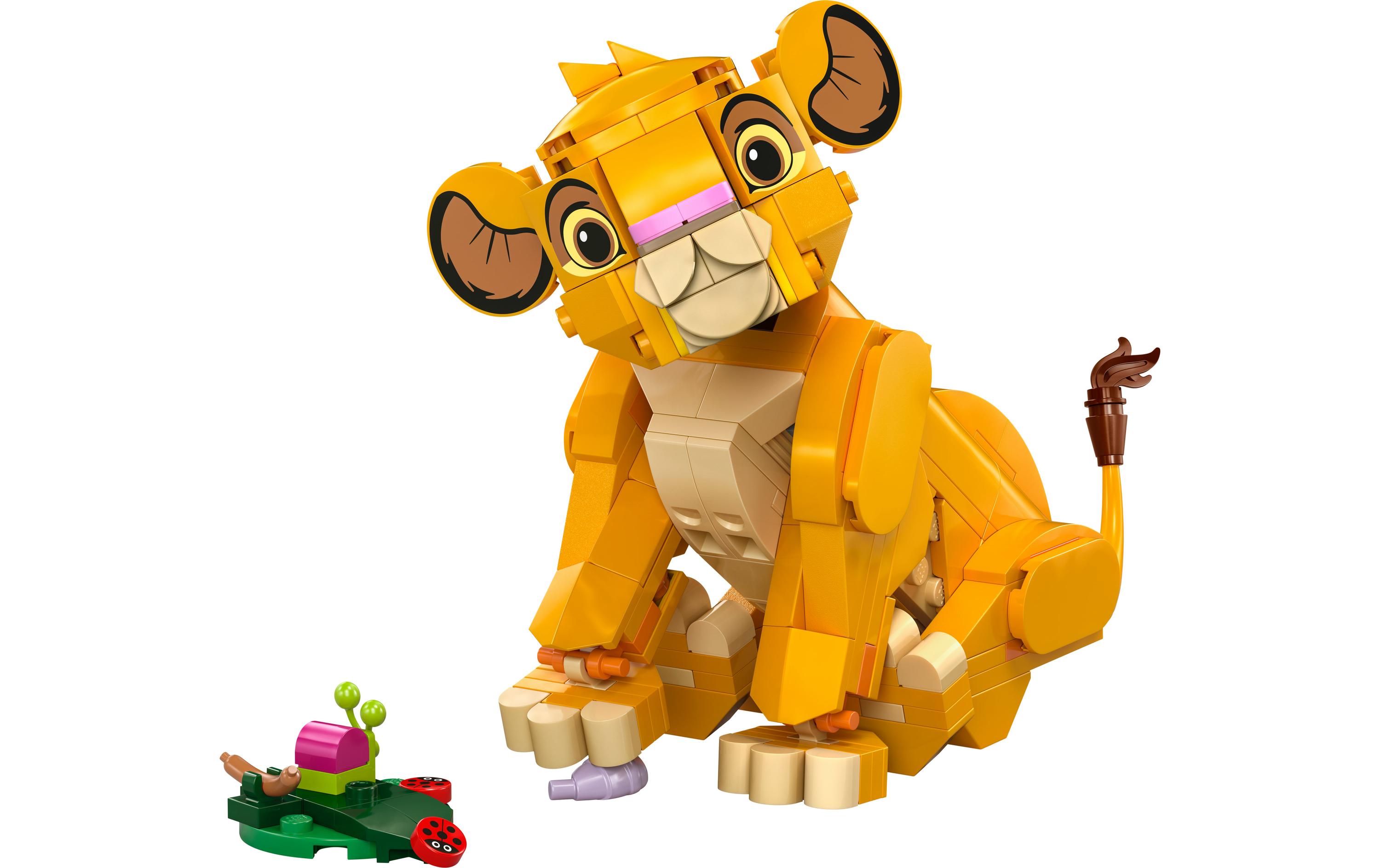 Disney Simba, das Löwenjunge des Königs 43243Bau- und Spielset zum 30-jährigen Jubiläum