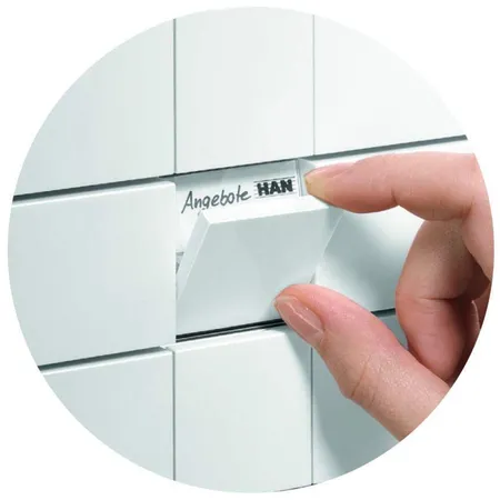 HAN Schubladenbox iBox, 5 geschlossene Schübe für Formate bis C4, weiß
