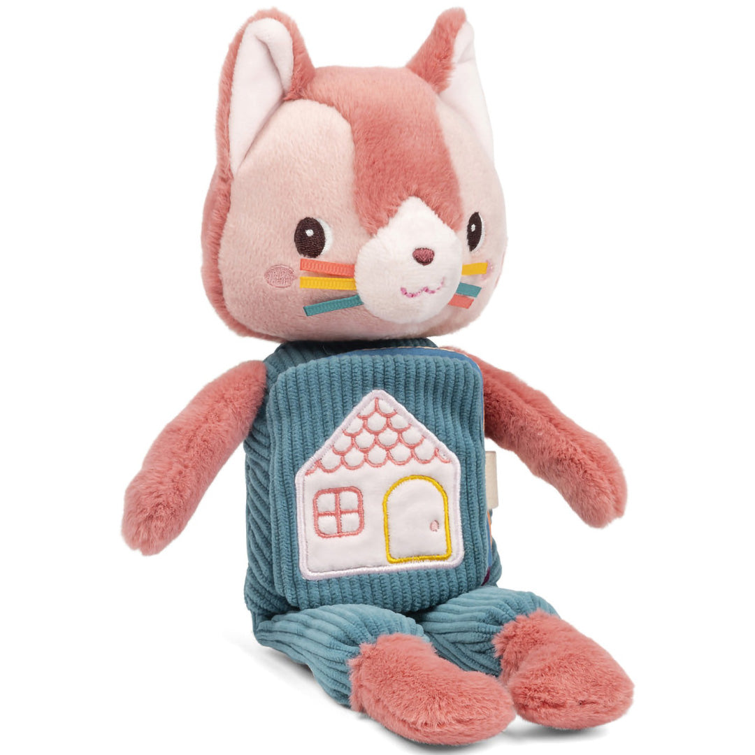 lilliputiens vertelknuffel glow in the dark - jeanne - 27 cm