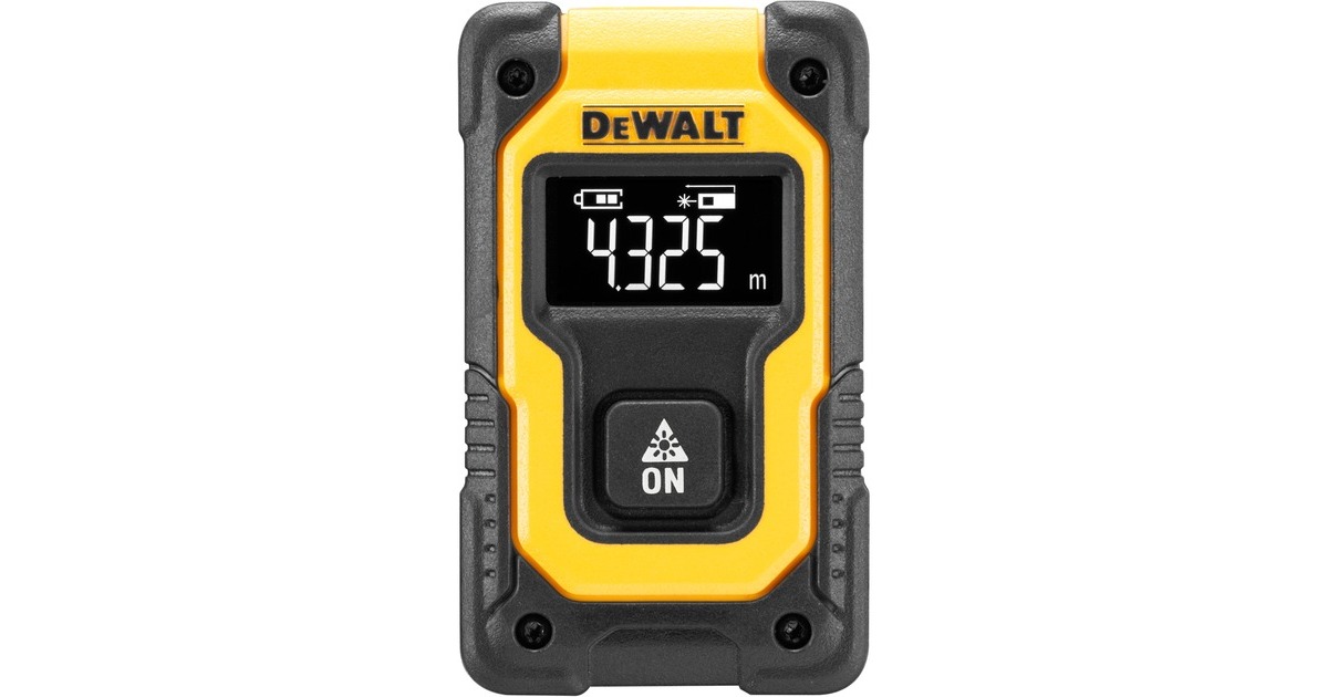 DEWALTDW055PL-XJ Pocket laserafstandsmeter - 16m  (Zwart/geel)