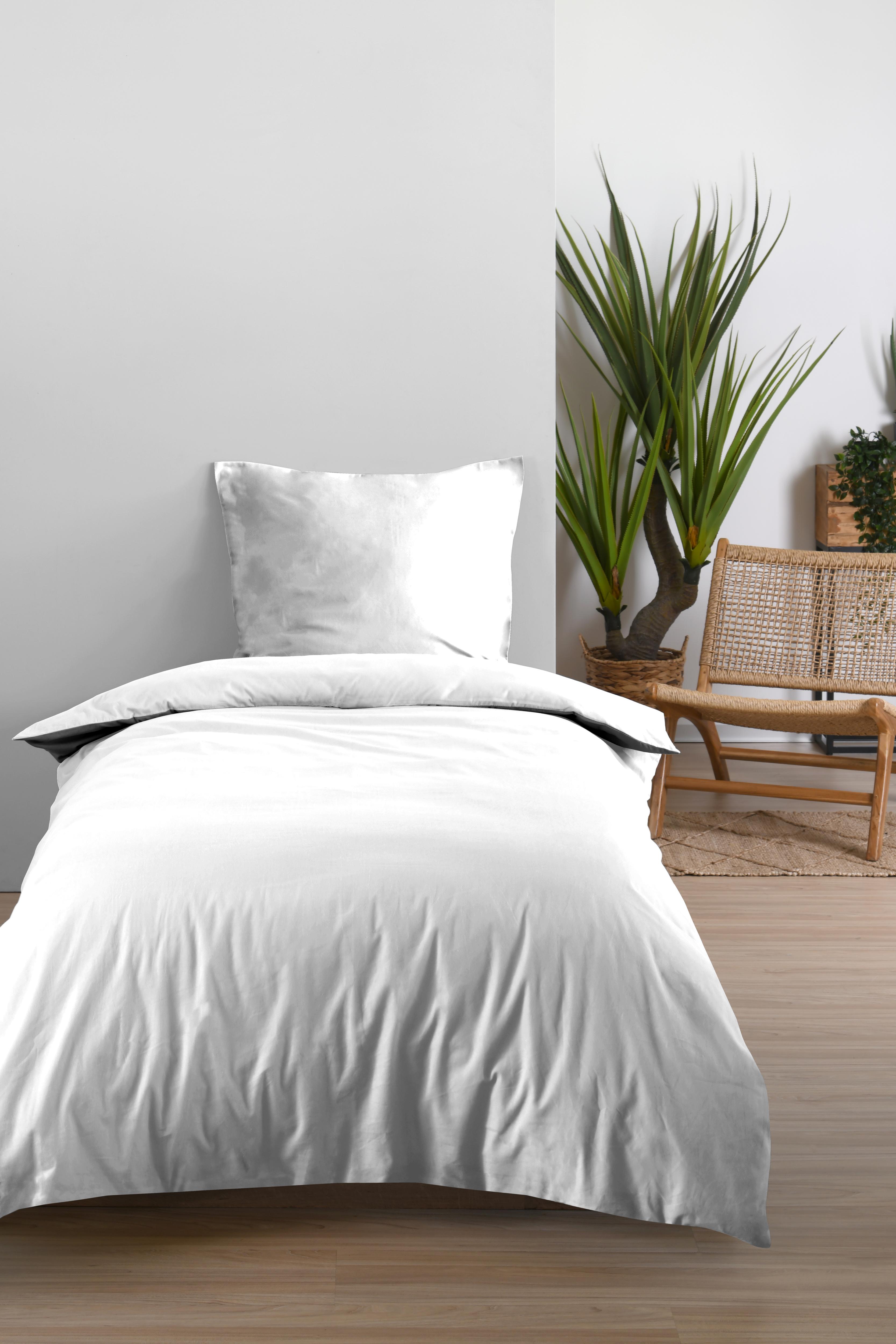 EDEN HOUSSE COUETTE 160X210CM BLANC