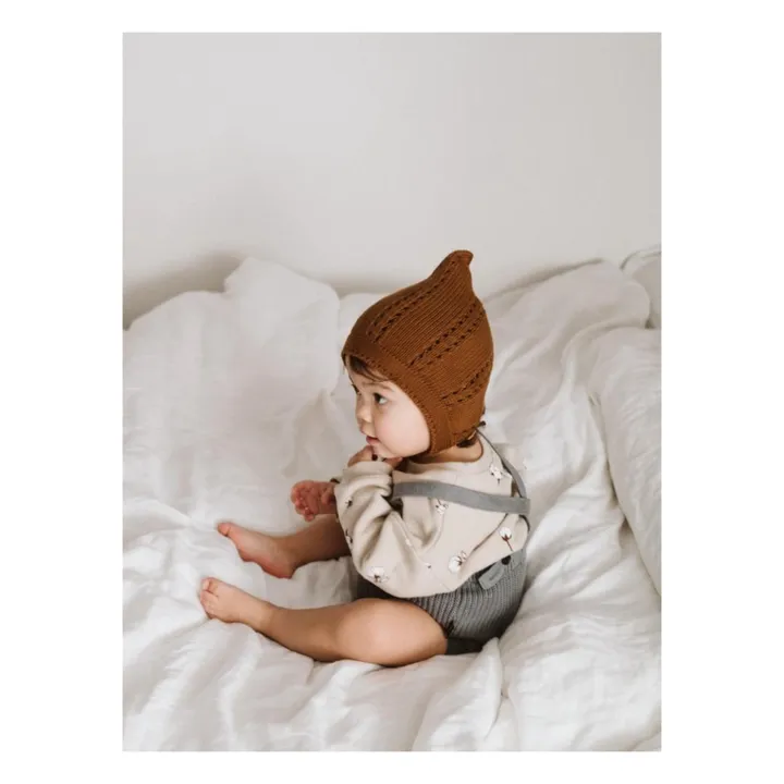 Organic Zoo Sweat Molleton Cottonfield | Gris clair