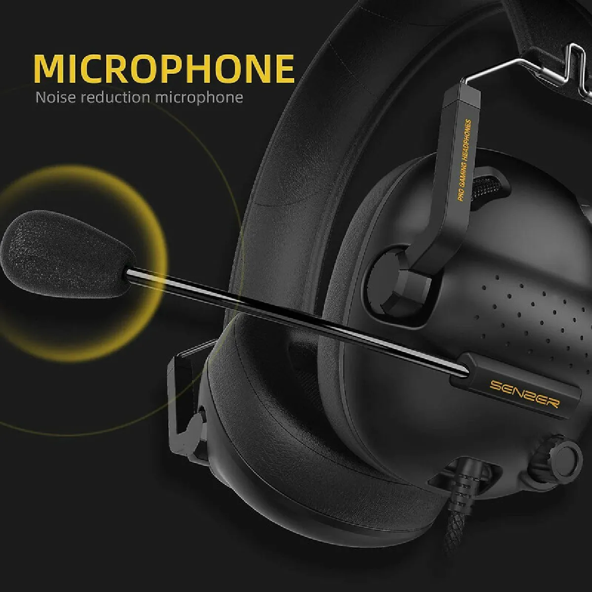 Chrono Casque de jeu SG500 - Noir