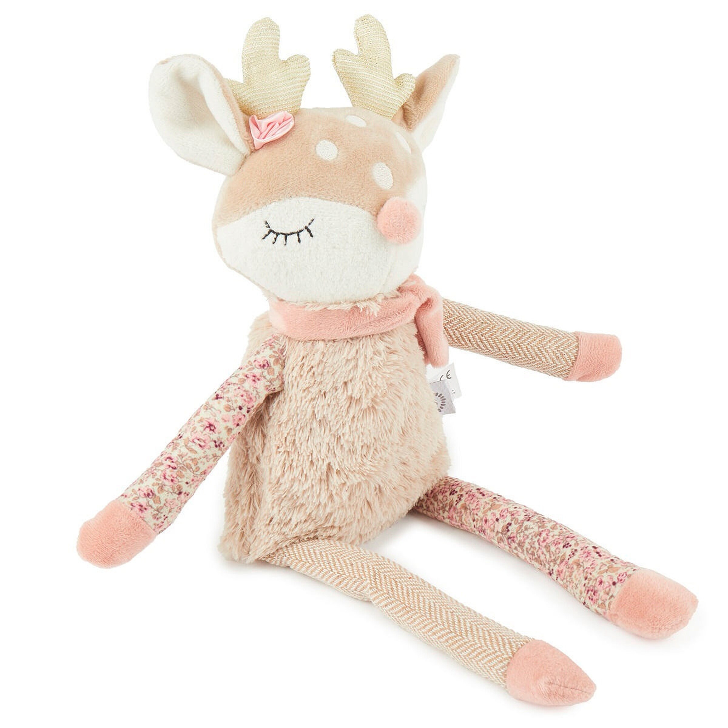 Bieco Kuscheltier Großes Reh - ab Geburt Beige