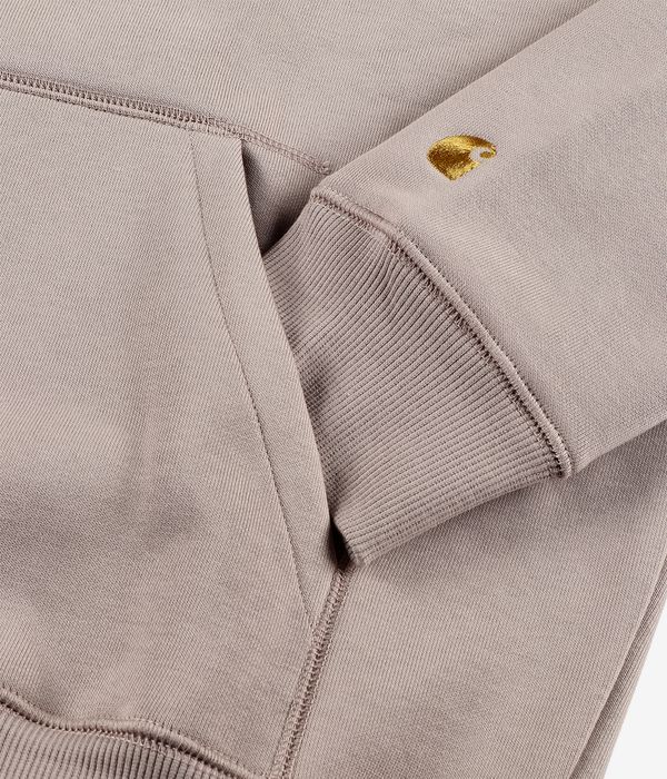 Carhartt WIP Chase Hoodie (dusky beige gold) online kaufen | skatedeluxe