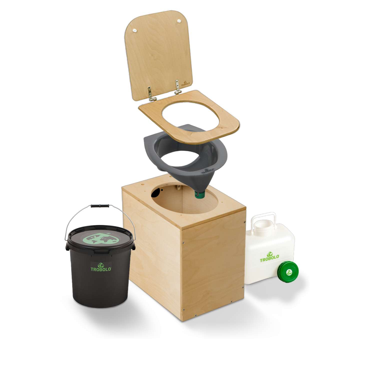 TROBOLO Trenntoilette TeraBloem Bausatz ohne Ablaufsystem