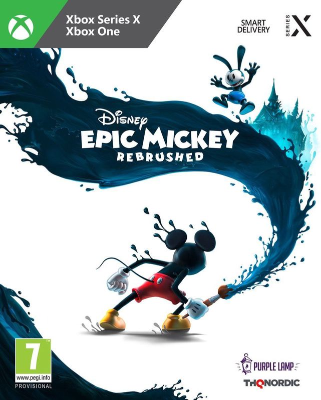 Epic Mickey - Rebrushed - Xbox One Game - 3D-Platformgame - Verf en Thinner