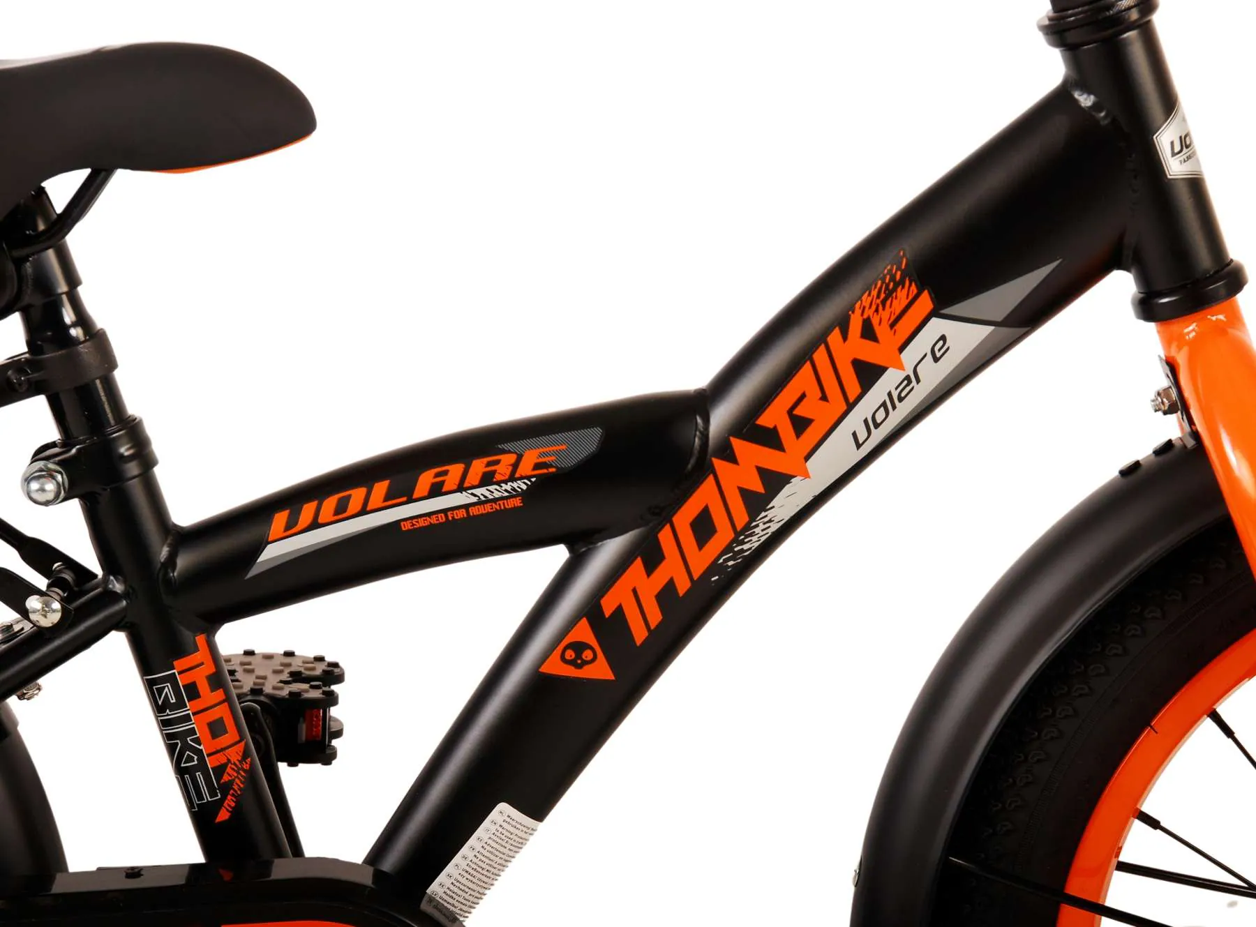 TPFSports Thombike Kinderfahrrad - Jungen - 16 Zoll - Rücktritt + Handbremse - Blau