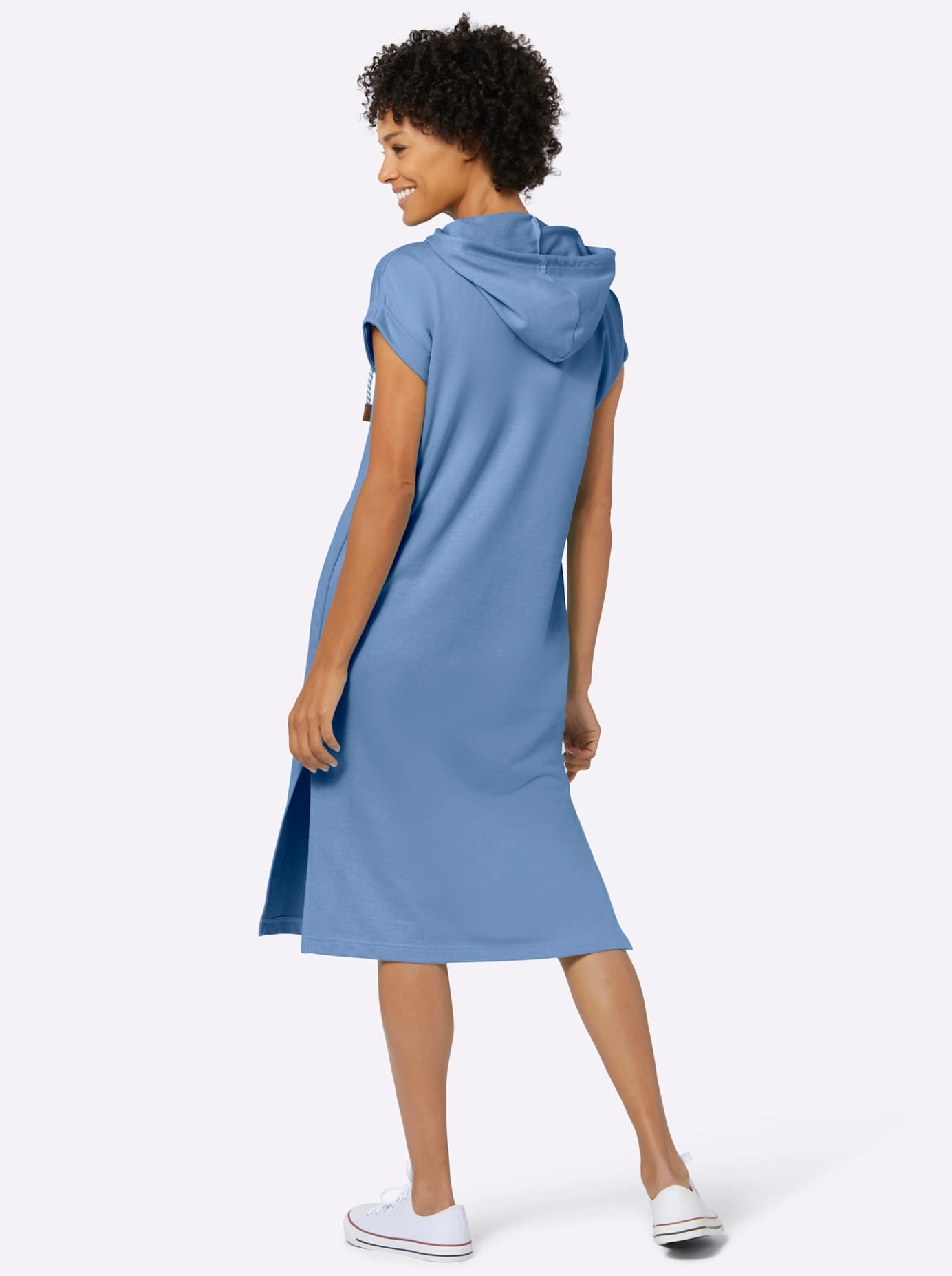 Casual Looks Sweatkleid »Jersey-Kleid« aufgesetzte Taschen