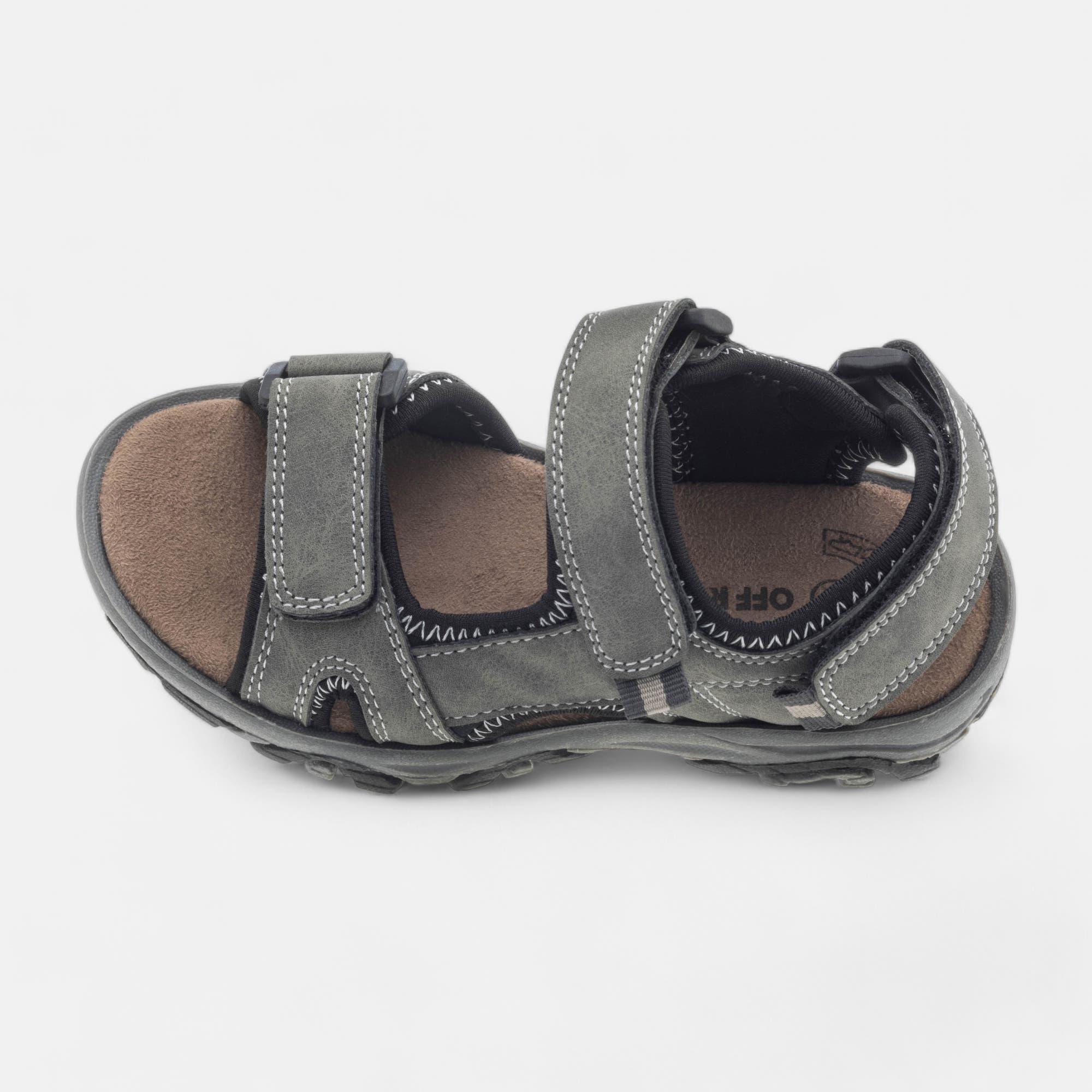 Sandales Garçon gris