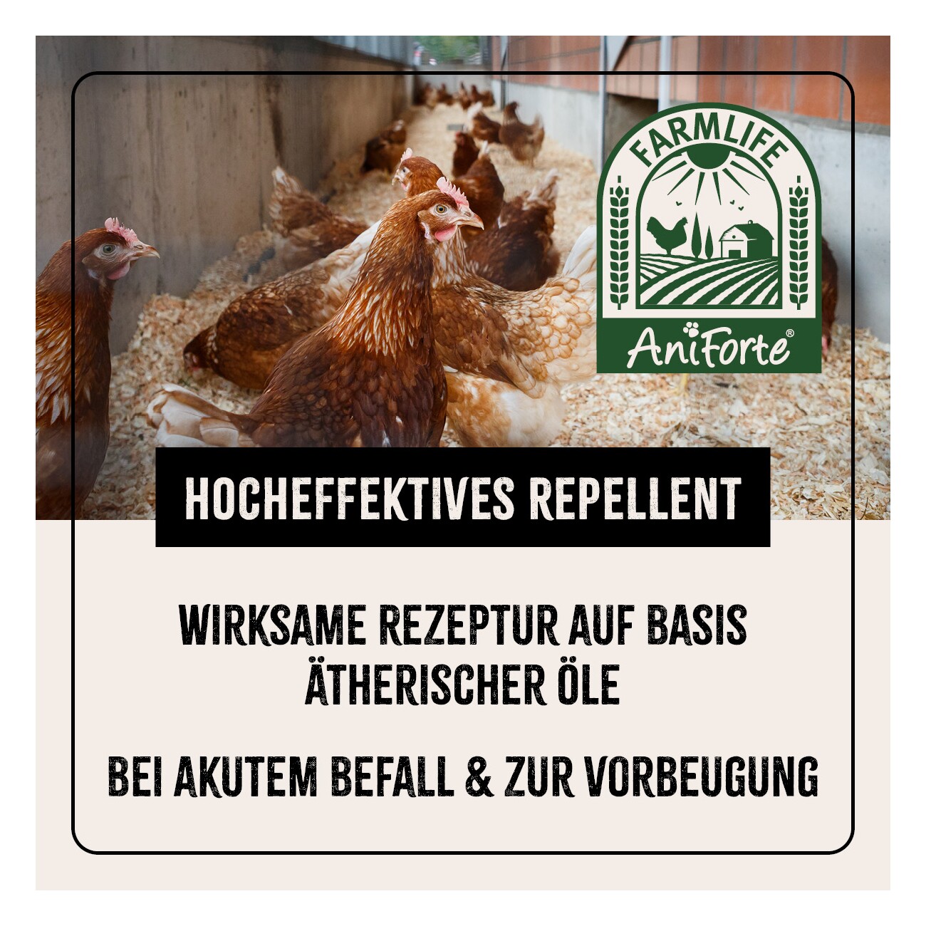 AniForte Milben STOP Spray für Hühner & Geflügel 500ml