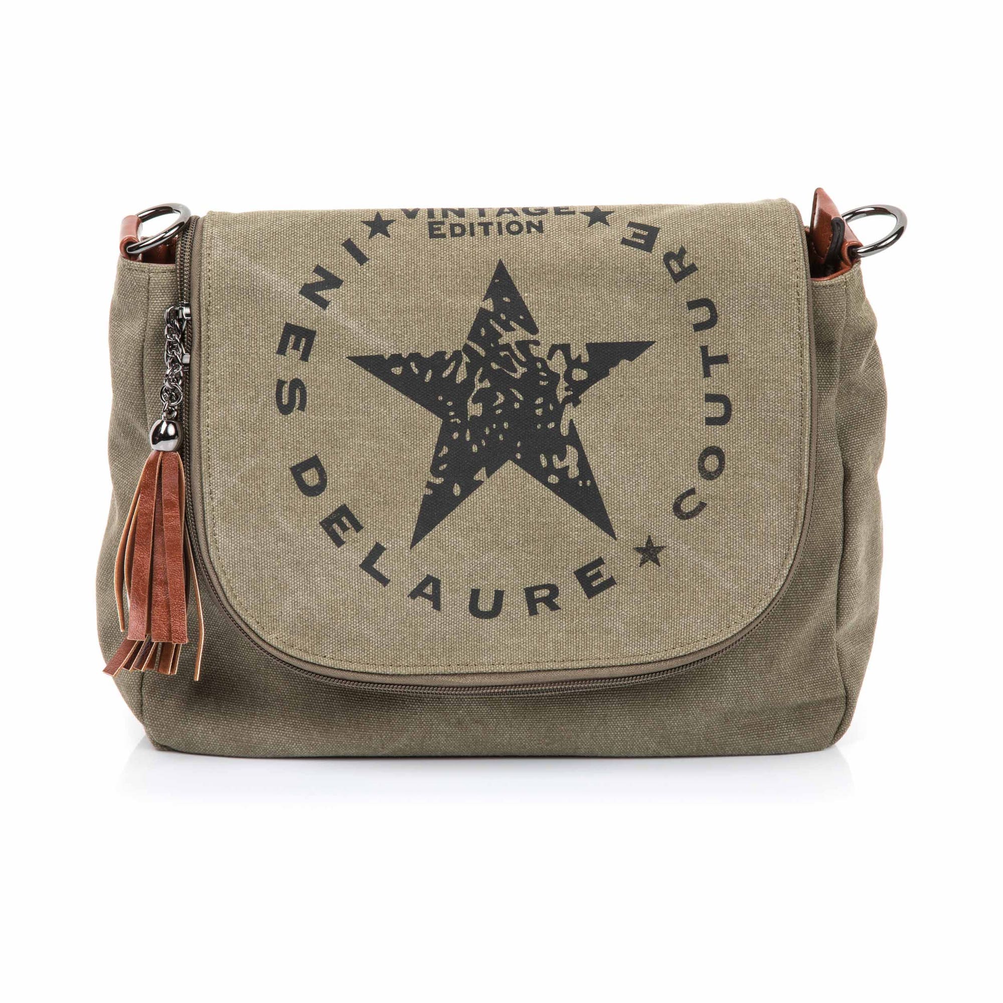 Sac bandoulière kaki