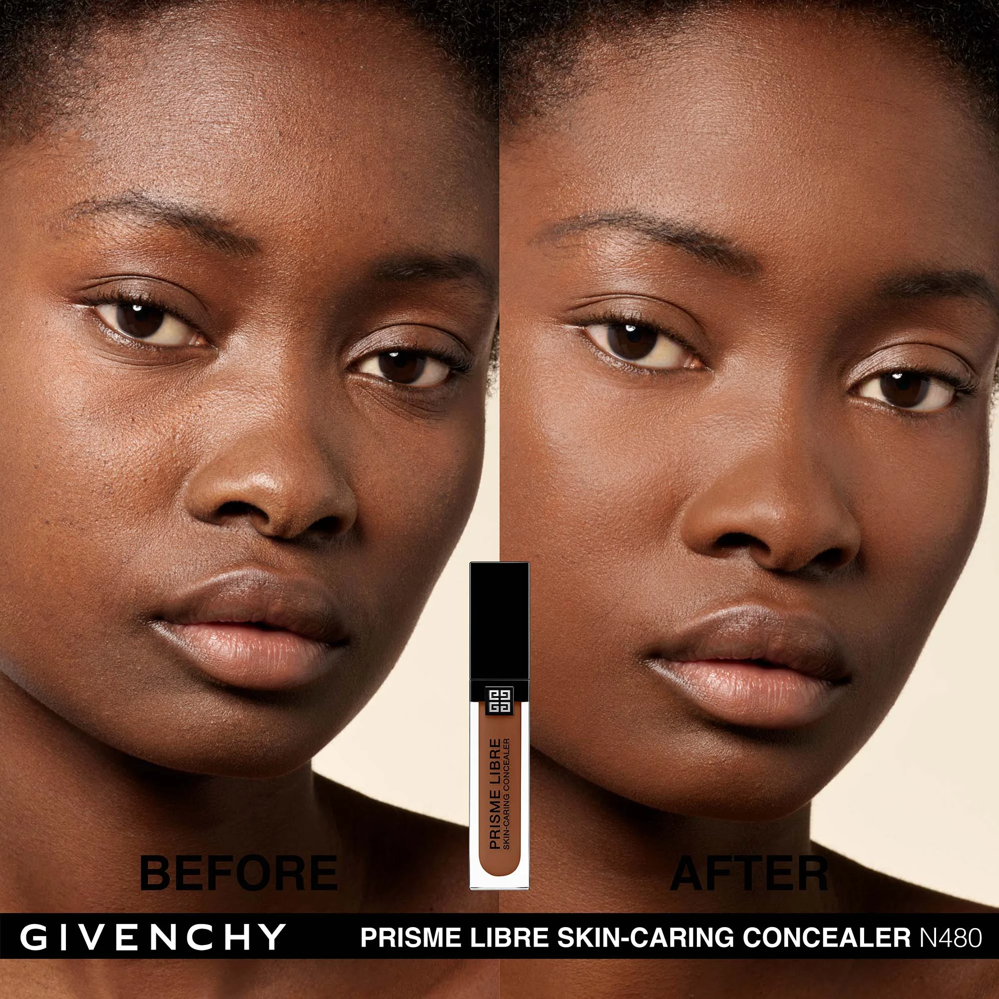 PRISME LIBRE SKIN-CARING CONCEALER Le correcteur soin multi-usage |- N480