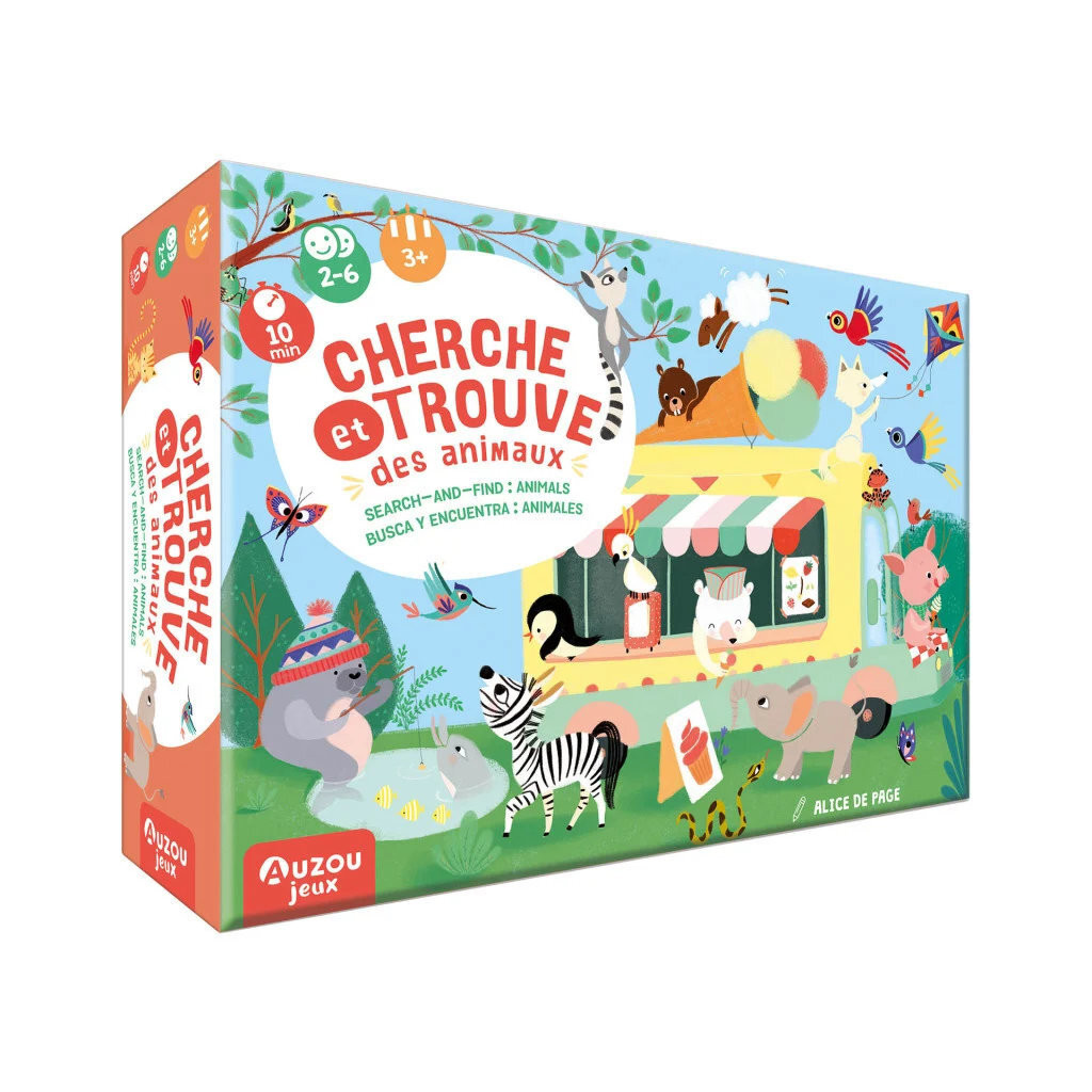 Cherche et Trouve - Les Animaux du Monde