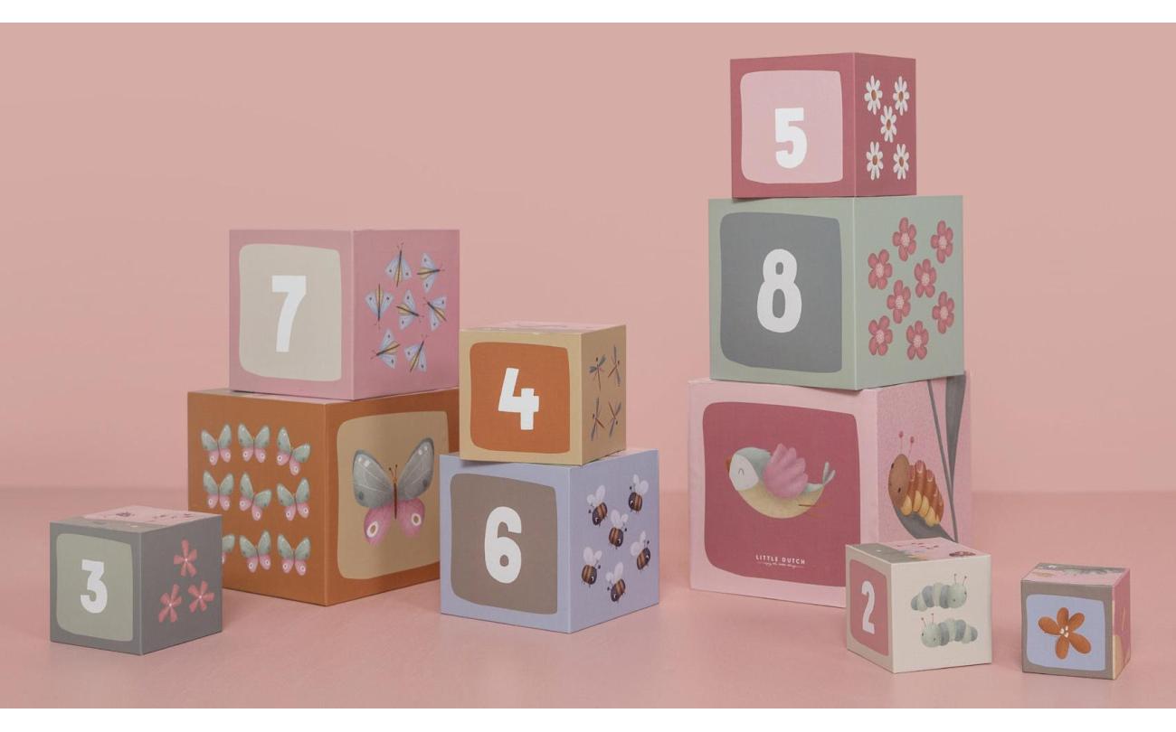 Little Dutch Stapeltoren Flowers & Butterflies FSC