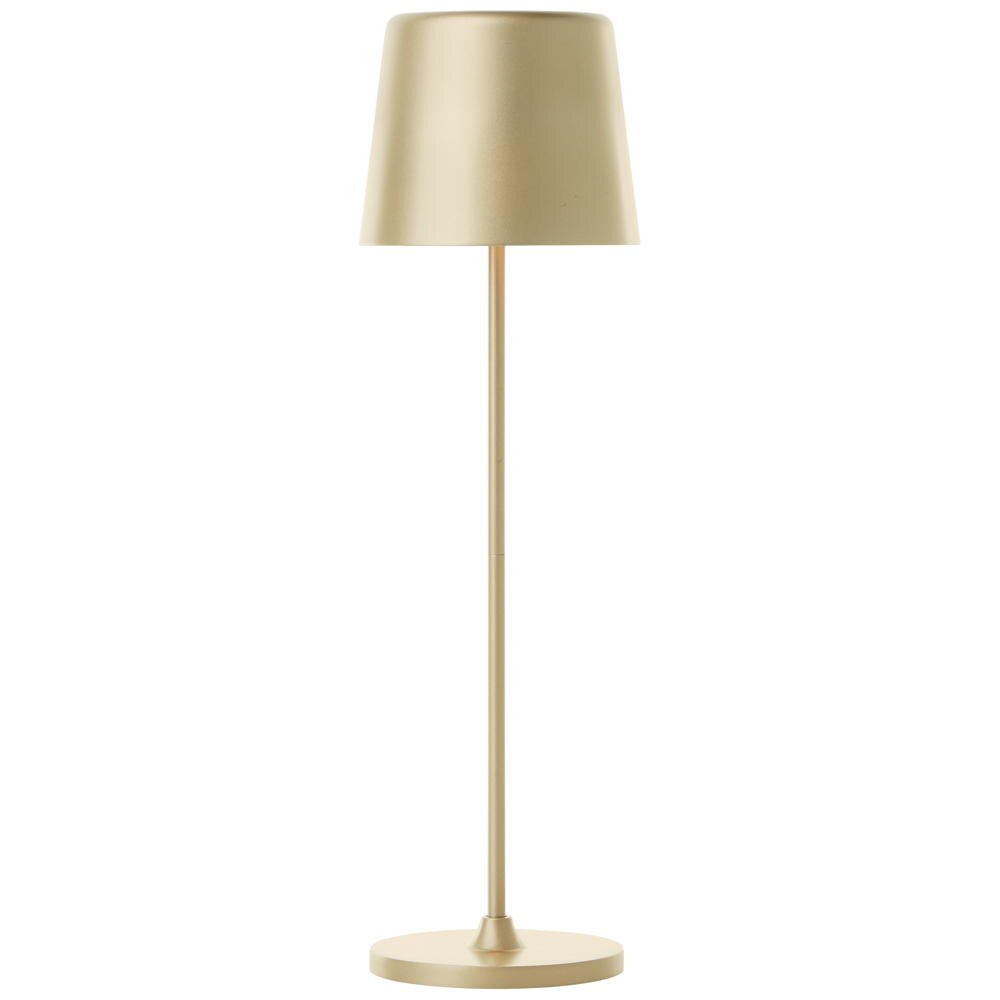 Kaami LED tafellamp in goud, 2W, 310lm, IP44