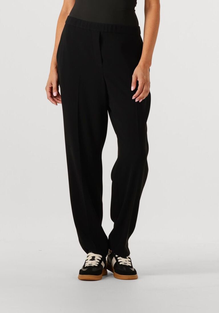 zwarte riani wijde broek 573380-4434