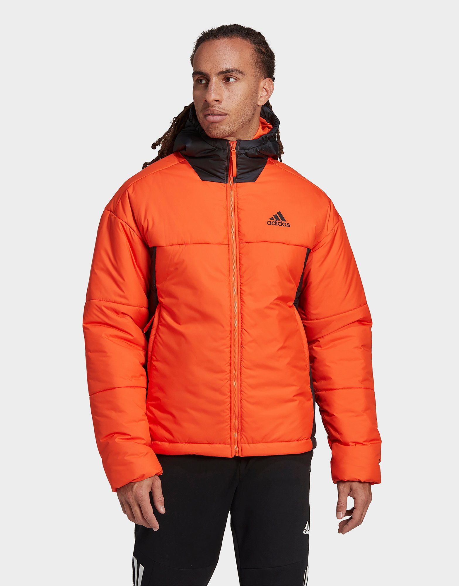 adidas Doudoune à capuche BSC 3-Stripes