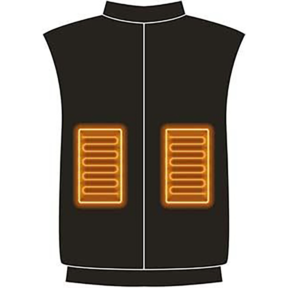 Harisson - Gilet chauffant Active Heat Noir