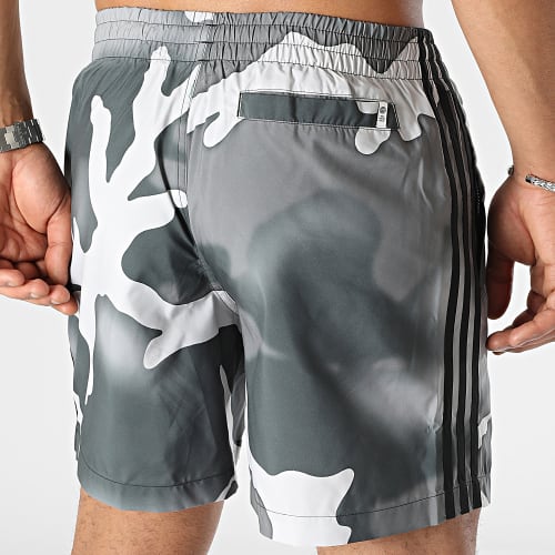 Short De Bain Originals Camo HT4415 Vert Kaki Gris