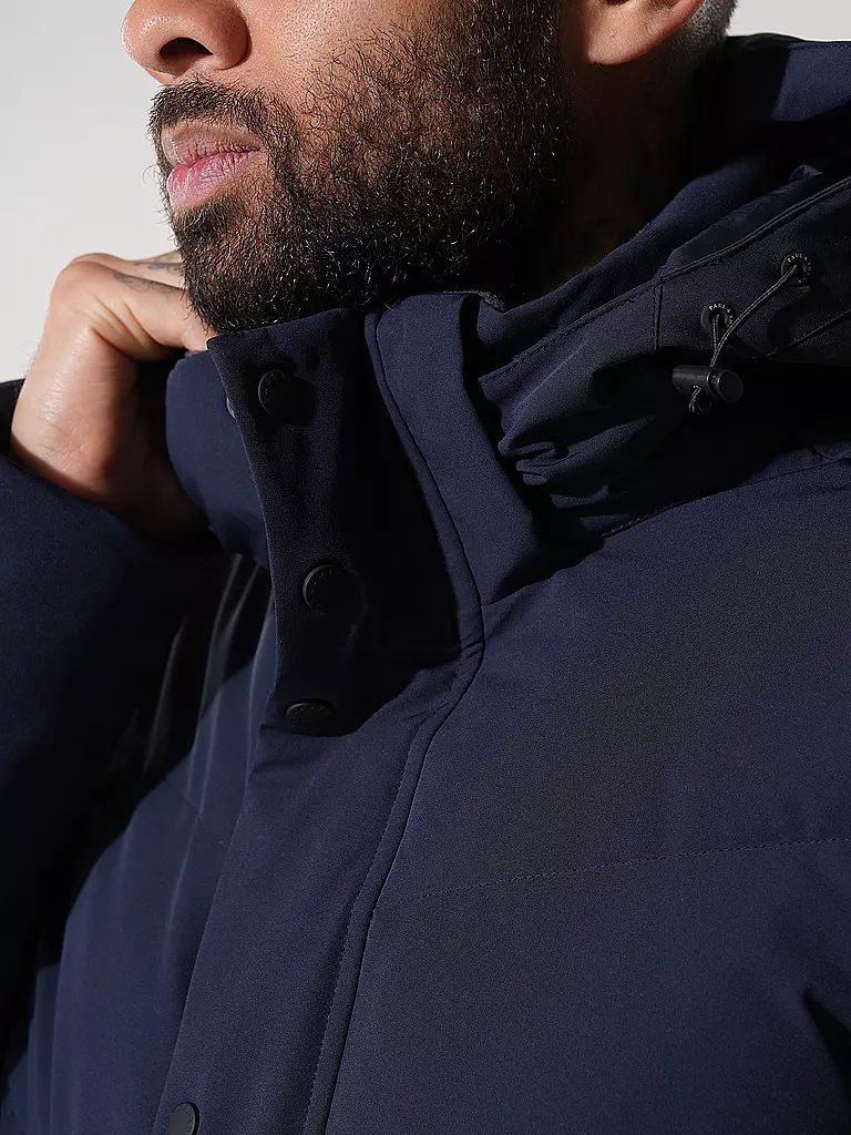 PAUL & SHARK Daunenparka TYPHOON dunkelblau