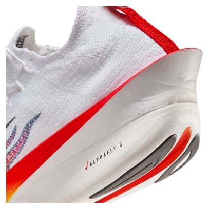 Chaussures Running Nike Alphafly 3 Hakone Blanc/Rouge/Bleu Unisexe