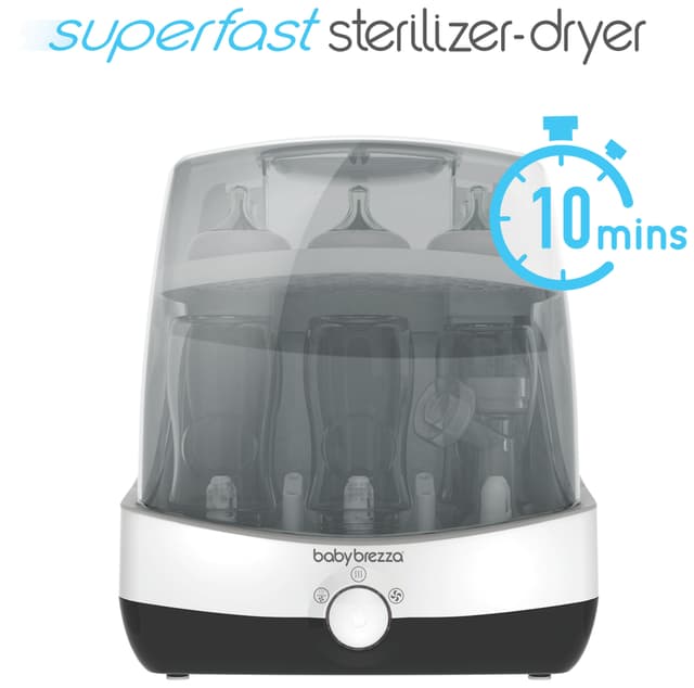 Baby Brezza SuperFast sterilisator og tørrer BRZ0083