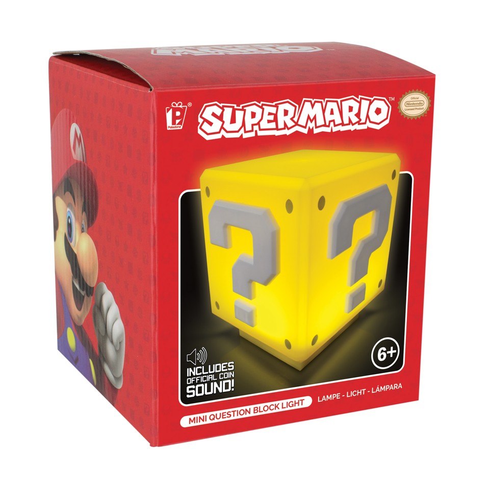 Nintendo - Super Mario Mini Question Block Lampe (PP3428NN)