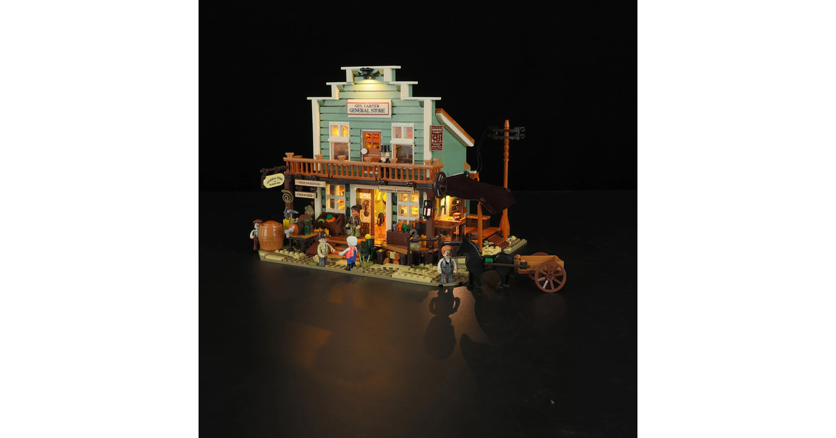 LumibricksThe Old West - General Store Constructiespeelgoed  (F9057)
