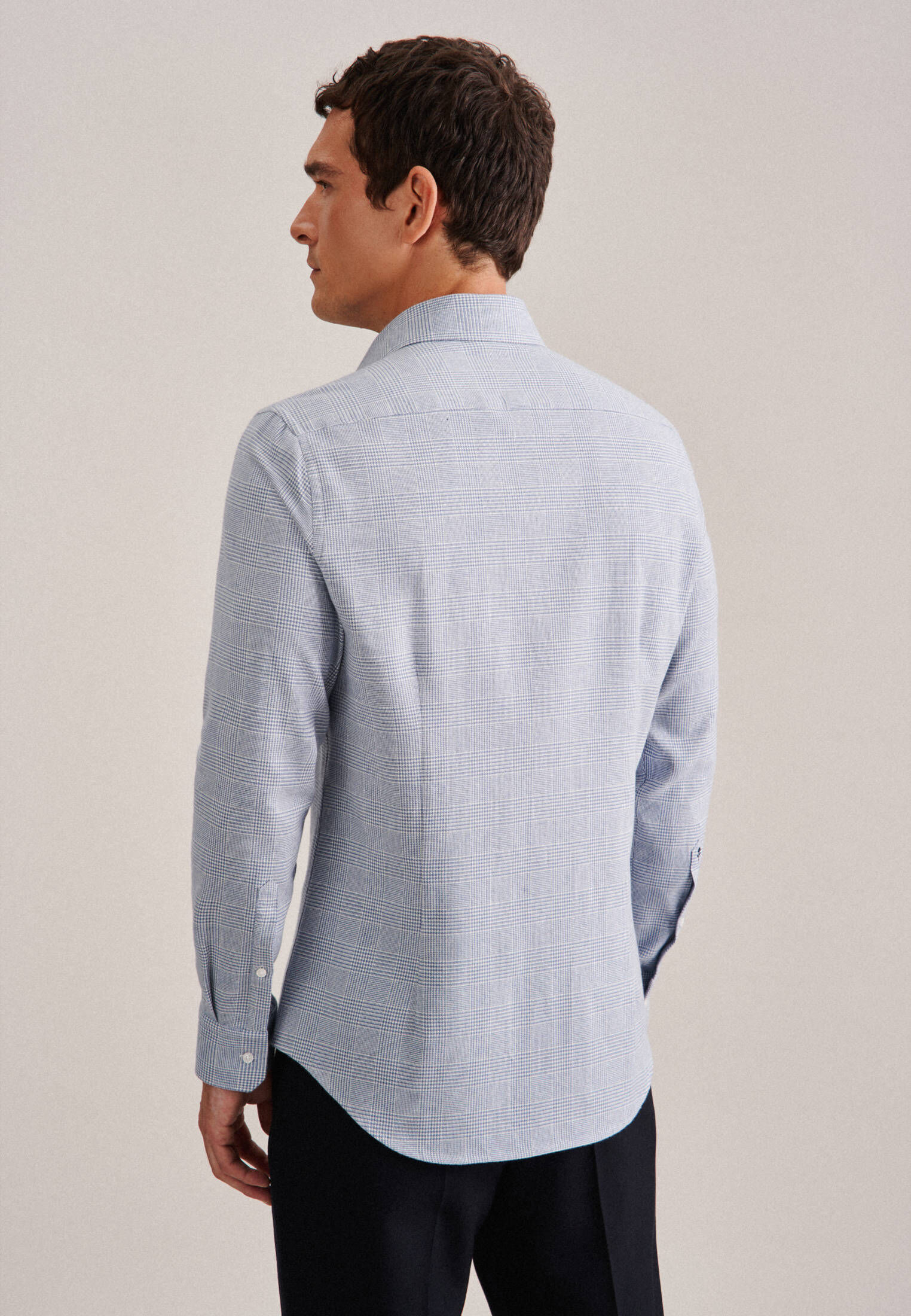 Seidensticker| Herren Flanellhemd Slim