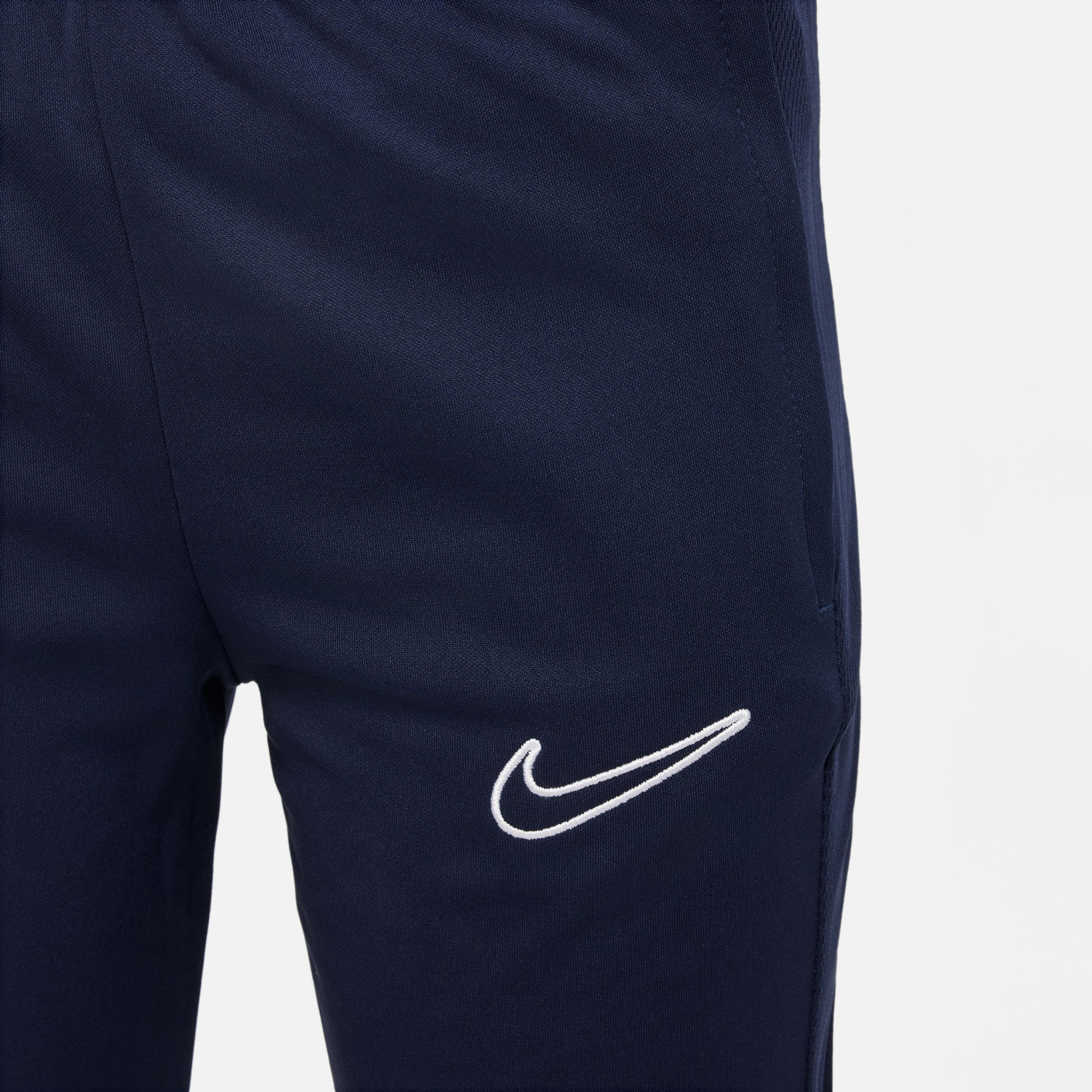Nike Dri-FIT Academy 23 Full-Zip Trainingspak Kids Donkerblauw Geel Wit