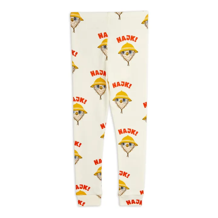 Mini Rodini Legging Najk Coton Bio | Ecru