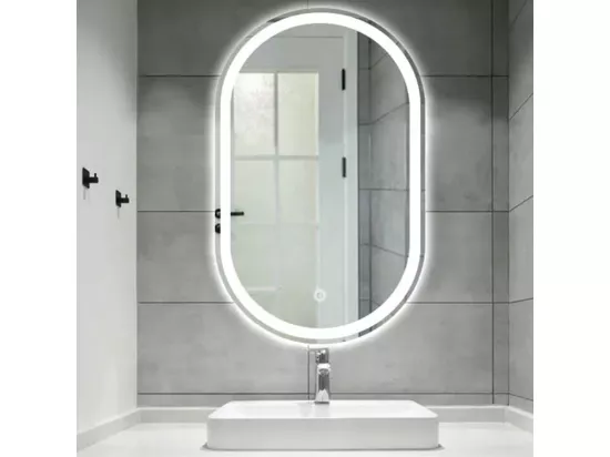 MIROIR LED REA DDJ CHROME