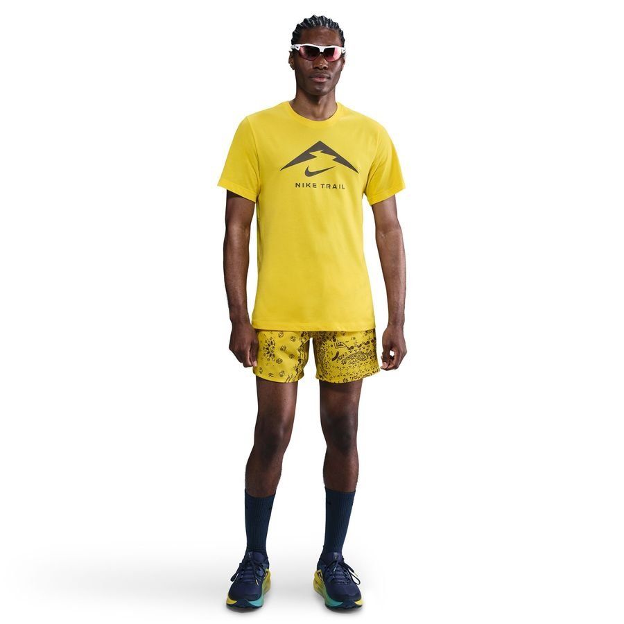 Nike T-shirt Running Dri-FIT Run Trail - Lightening