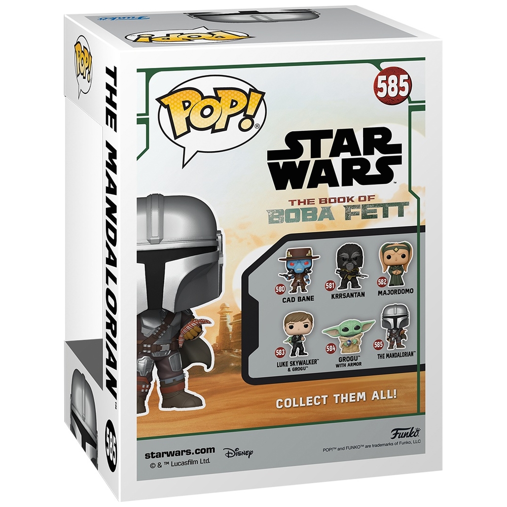 POP! Vinyl 585: Star Wars Buch über Boba Fett – Mandalorianer mit Geschenk