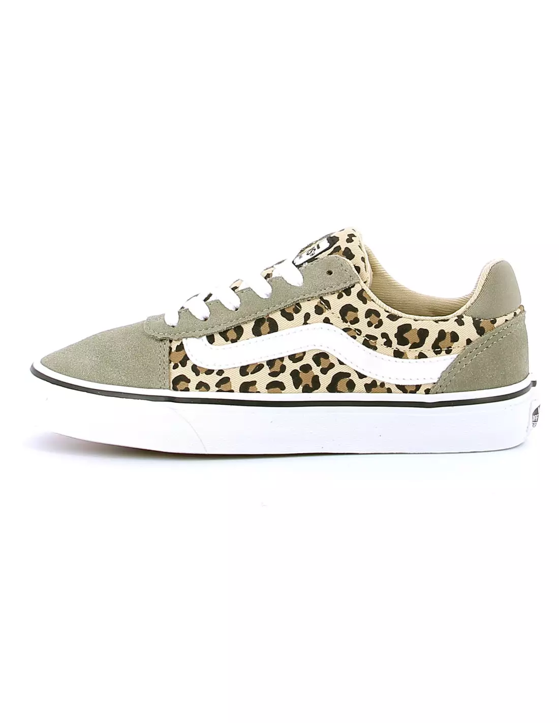 VANS WARD DELUXE ANIMAL TWILL - Baskets BROWN/WHITE