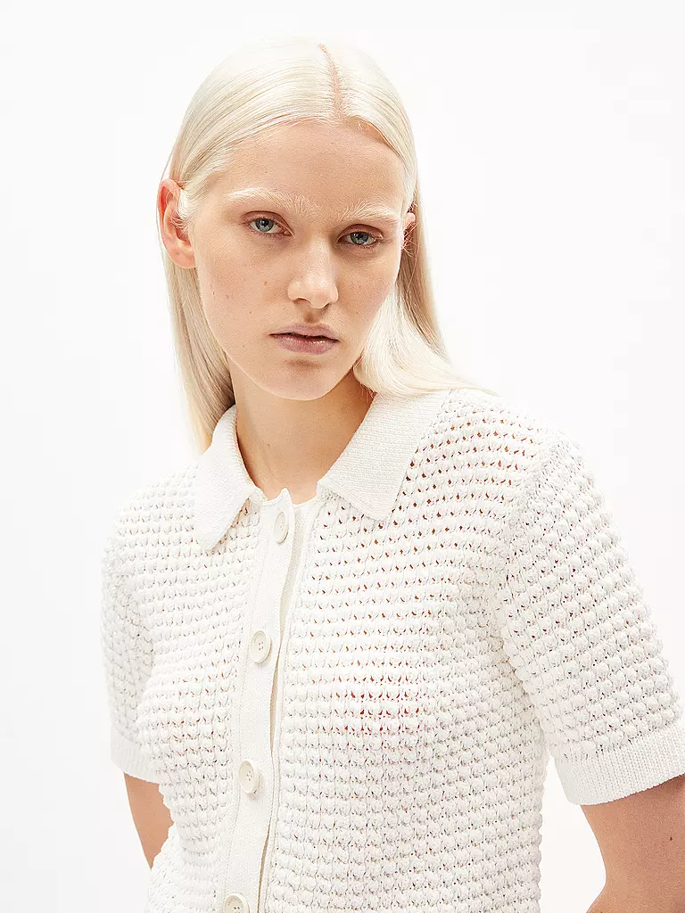 ARMEDANGELS Jäckchen PASCIAAS CROCHET creme