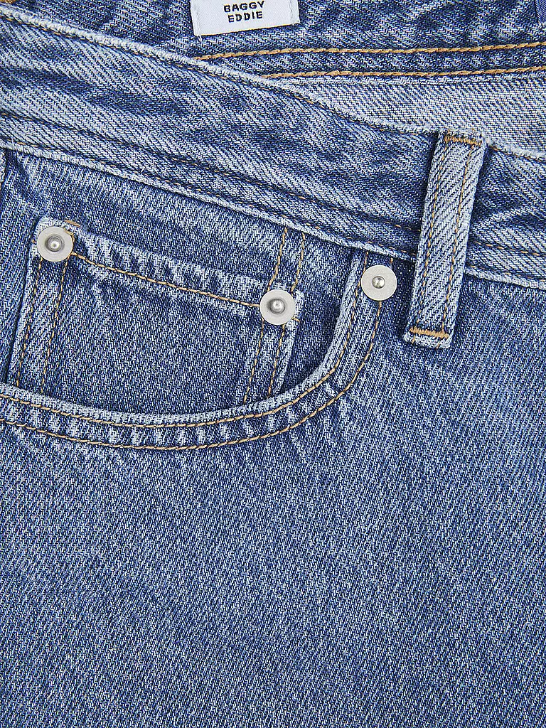 JACK & JONES Jungen Jeans Baggy Fit JJIALEX blau