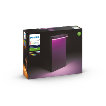 Philips Hue outdoor tuinsokkel Nyro zwart