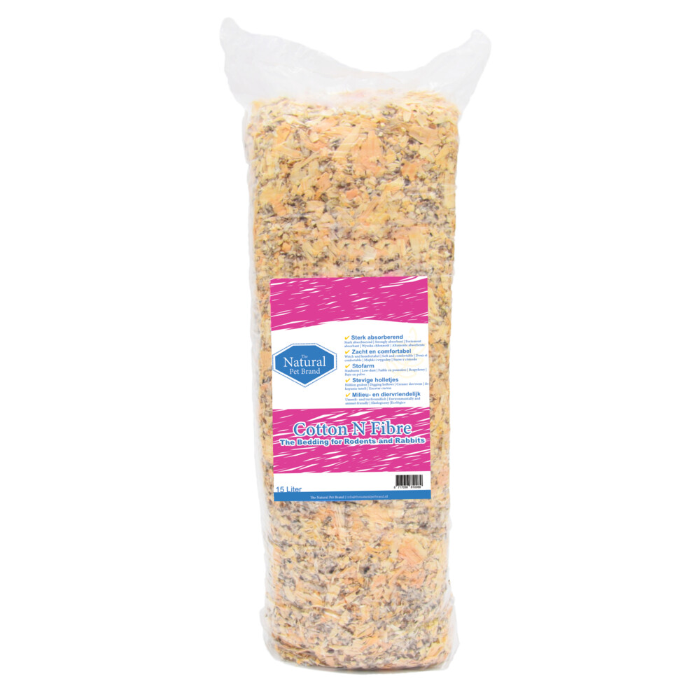 The Natural Pet Brand Cotton N Fibre 15 liter
