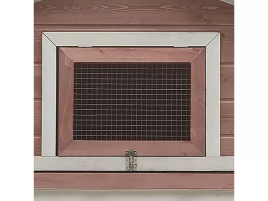 Clapier Moka 310x70x87 cm Pin massif et sapin