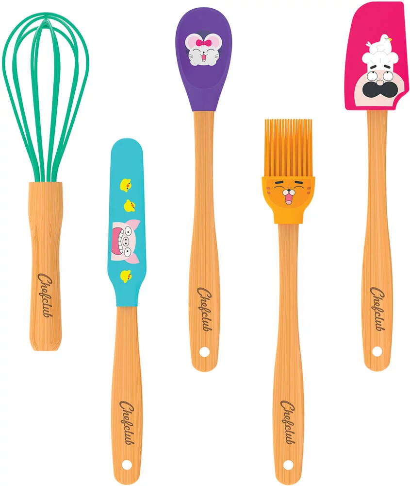 CHEFCLUB KIDS - KIT DE MINI-USTENSILES