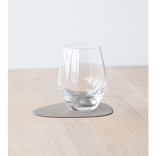 LIND DNA Serene Curve Glasbrik, Grå, 11x13 cm