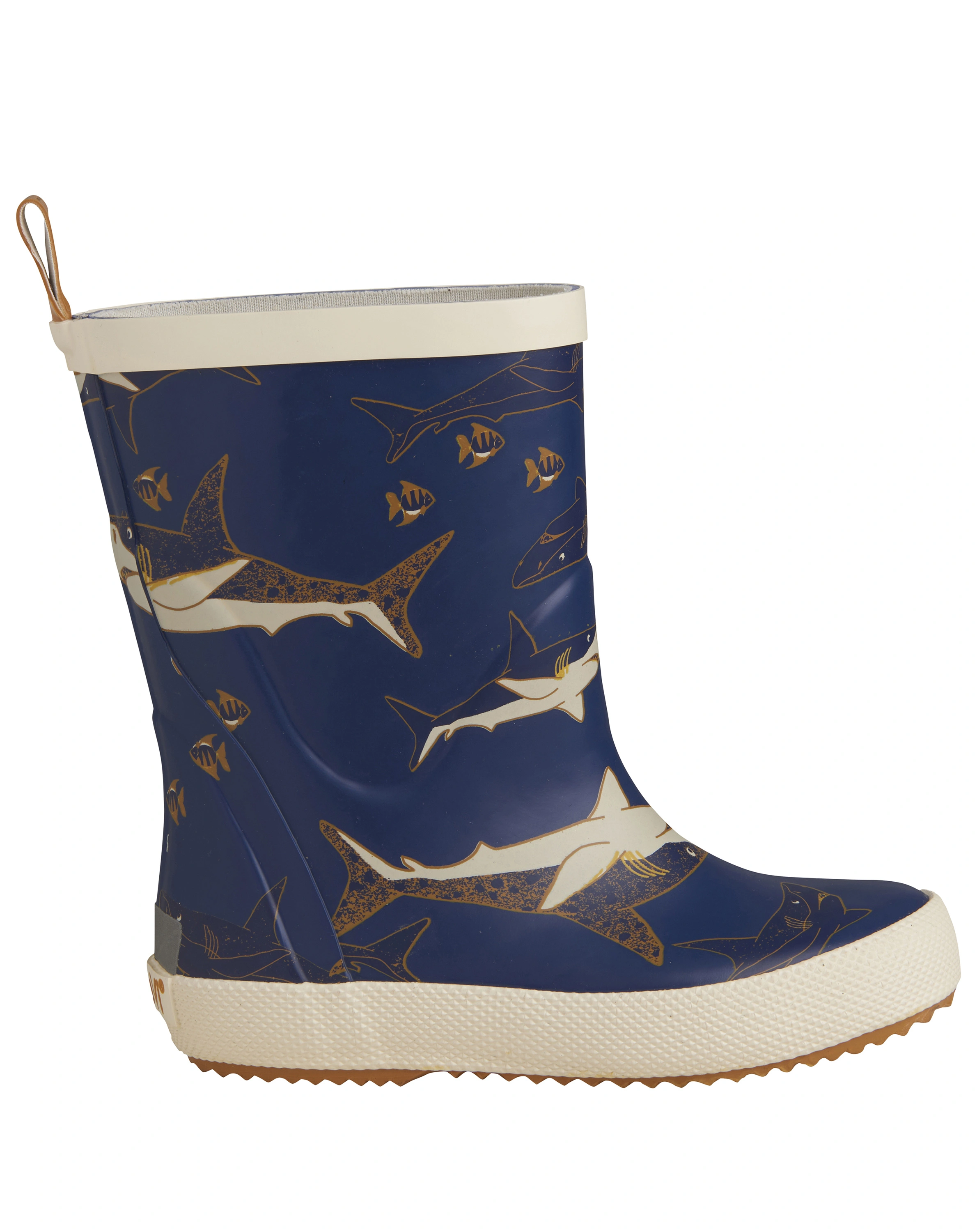 Gummistiefel SHARKS in buckthorn brown
