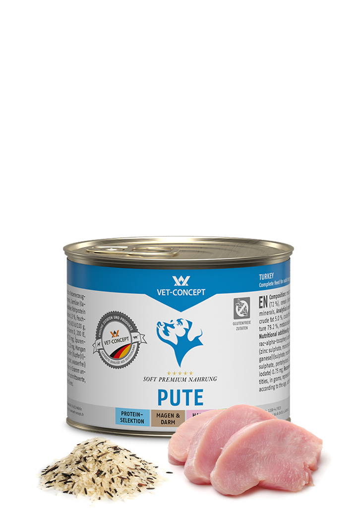 Hundemenü Pute