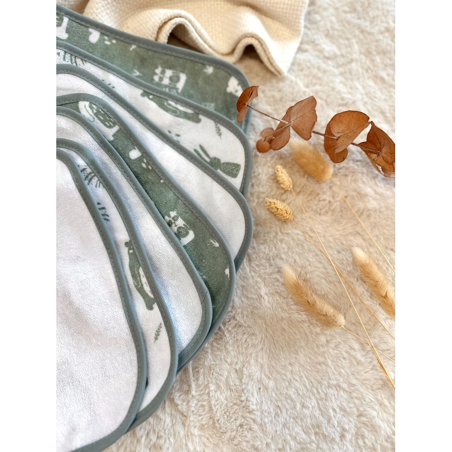 kindsgard Lätzchen happaklat 7er-Pack mint