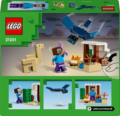 LEGO Minecraft 21251 Steves ørkenekspedisjon